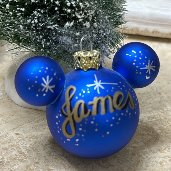 Disney Mickey Mouse Ornament “James” - Picture 3 of 5